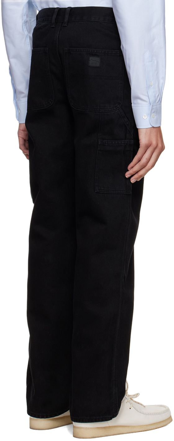Maison Kitsuné Black Worker Jeans