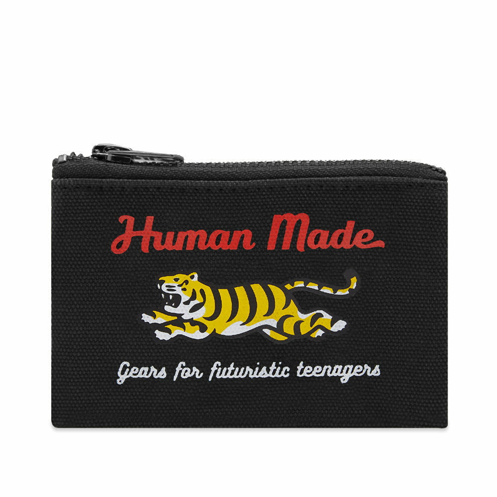 Human Made Men's Tiger Card Case in White Human Made