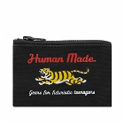 Human Made Men's Tiger Card Case in Black