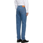 Versace Blue Slim-Fit Jeans