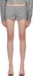 BELLE Gray Noa Shorts