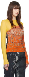 Louisa Ballou Multicolor Sunset Long Sleeve T-Shirt