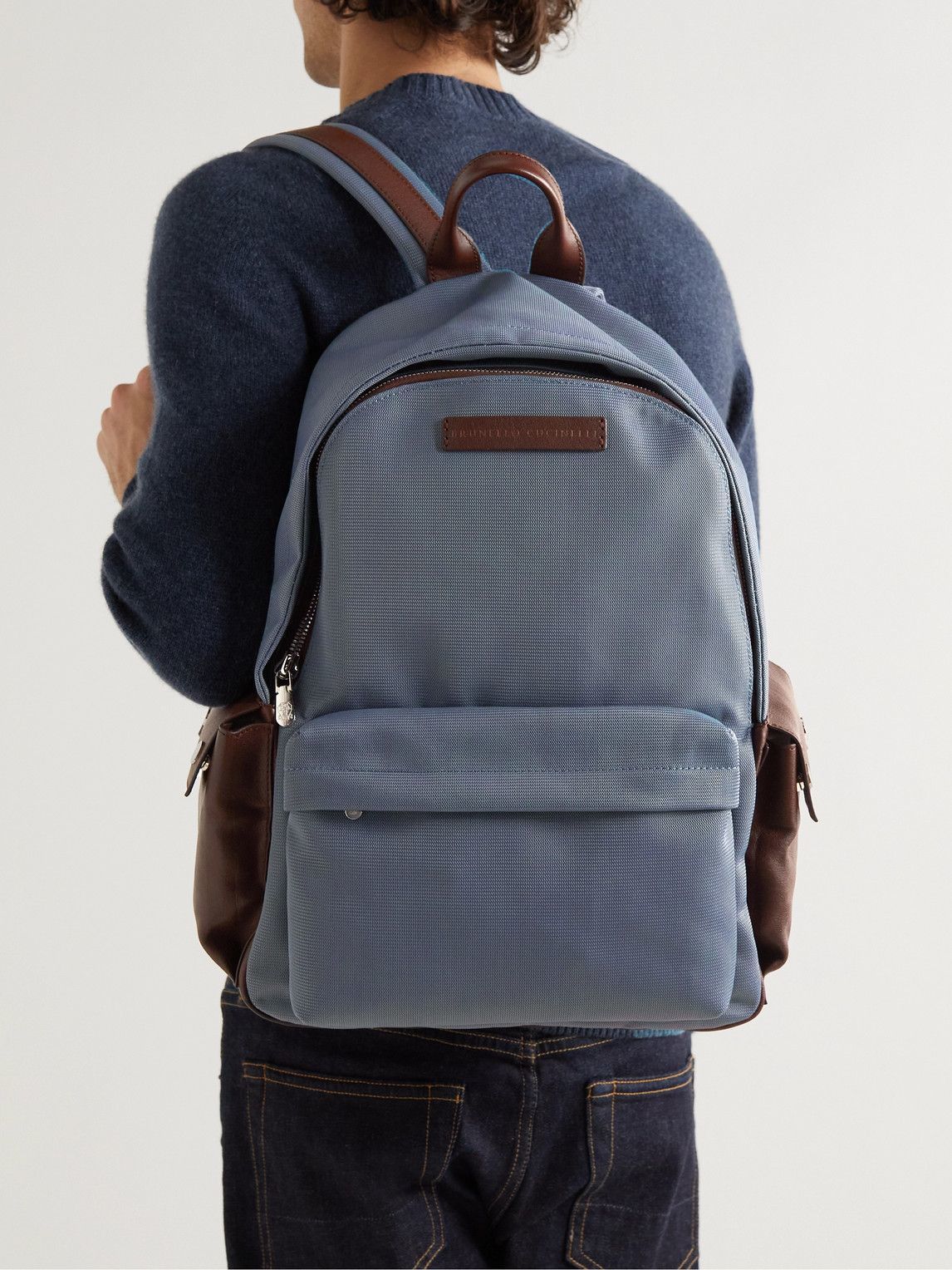 Brunello cucinelli backpack outlet sale