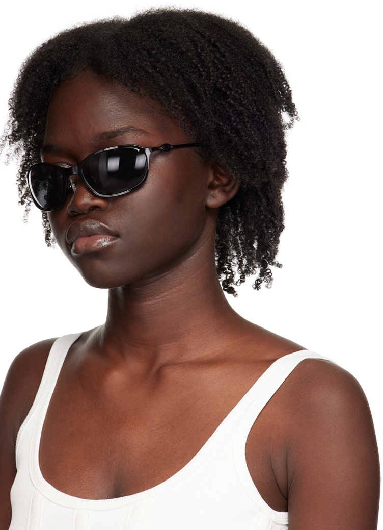 A BETTER FEELING Black Pax Sunglasses A BETTER FEELING - POLLUX BLACK STEEL Sunglasses main image 4