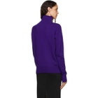 Georgia Alice Purple Pure Cashmere Turtleneck