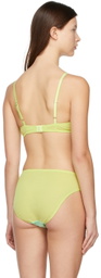 Araks Green & Blue Willow Bralette
