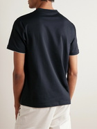 Loro Piana - Cotton-Jersey T-Shirt - Blue