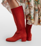 Gianvito Rossi Joelle suede knee-high boots