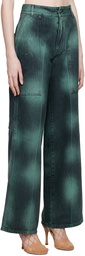 Stella McCartney Blue Tie-Dye Jeans