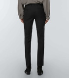 Saint Laurent - Wool gabardine slim pants