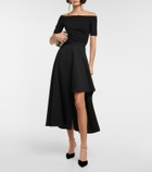 Jimmy Choo - Saeda 85 embellished velvet pumps