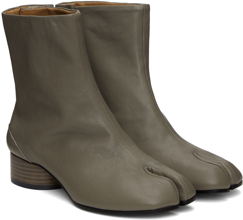 Maison Margiela Gray Tabi Boots Maison Margiela