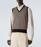 Lemaire Cotton jacquard sweater vest