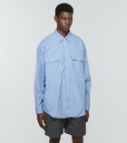 Balenciaga - Striped reversible shirt