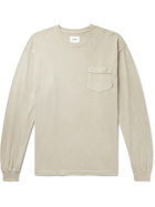 WTAPS - Blank Garment-Dyed Cotton-Jersey T-Shirt - Neutrals