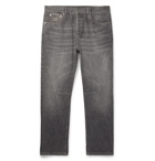 Brunello Cucinelli - Slim-Fit Selvedge Denim Jeans - Gray