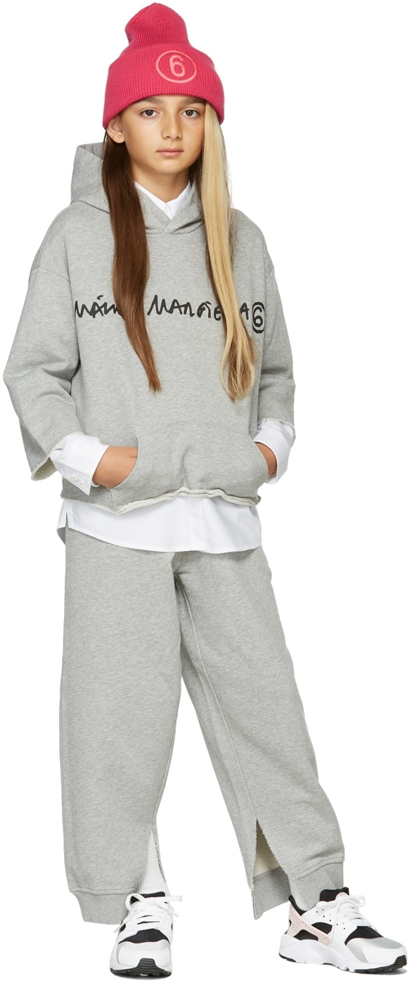 MM6 MAISON MARGIELA Logo cotton blend hoodie