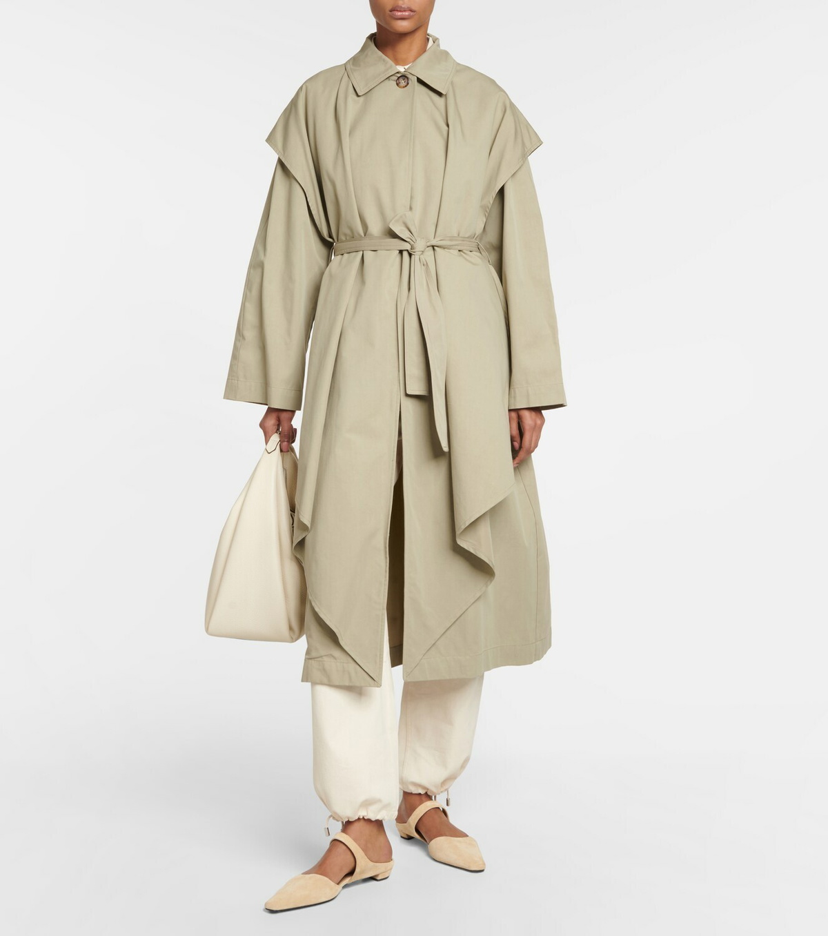 TOTEME - Woman - White - Trench Coat