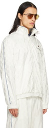 Tommy Jeans White Monogram Track Jacket