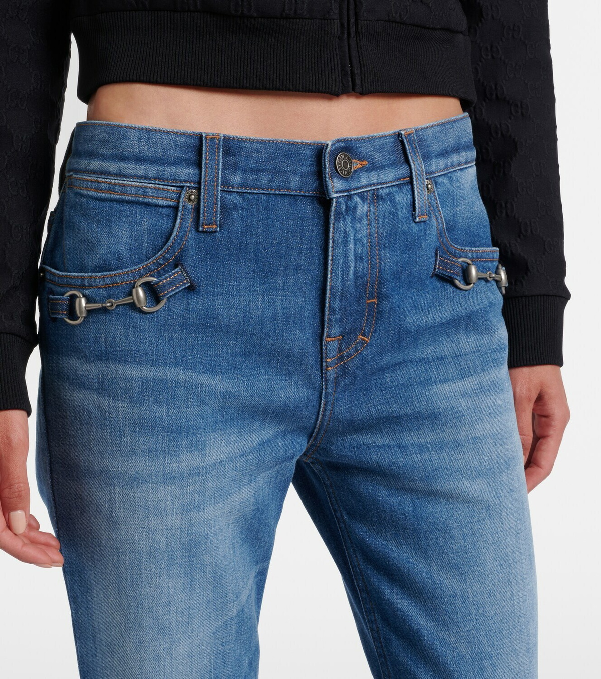 Gucci Horsebit flared jeans