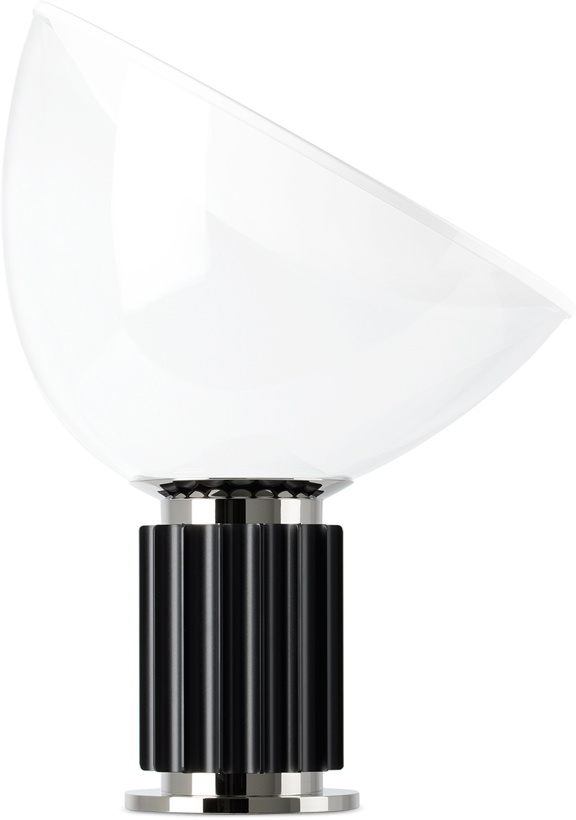 Photo: Flos Black Small Taccia Table Lamp