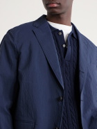 Beams Plus - 3B Anywhere(Wear) Seersucker Blazer - Blue