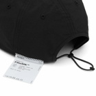 Satisfy Men's FliteSilk 5 Panel Pinch Cap in Black 