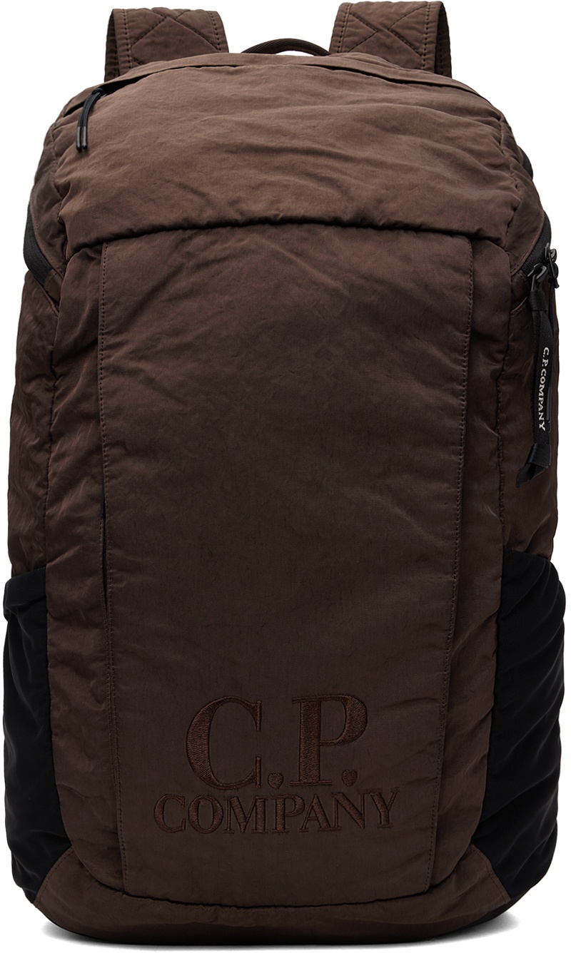 Photo: C.P. Company Brown Nylon B Backpack