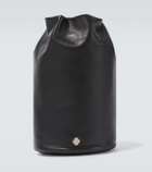 The Row Sporty leather pouch