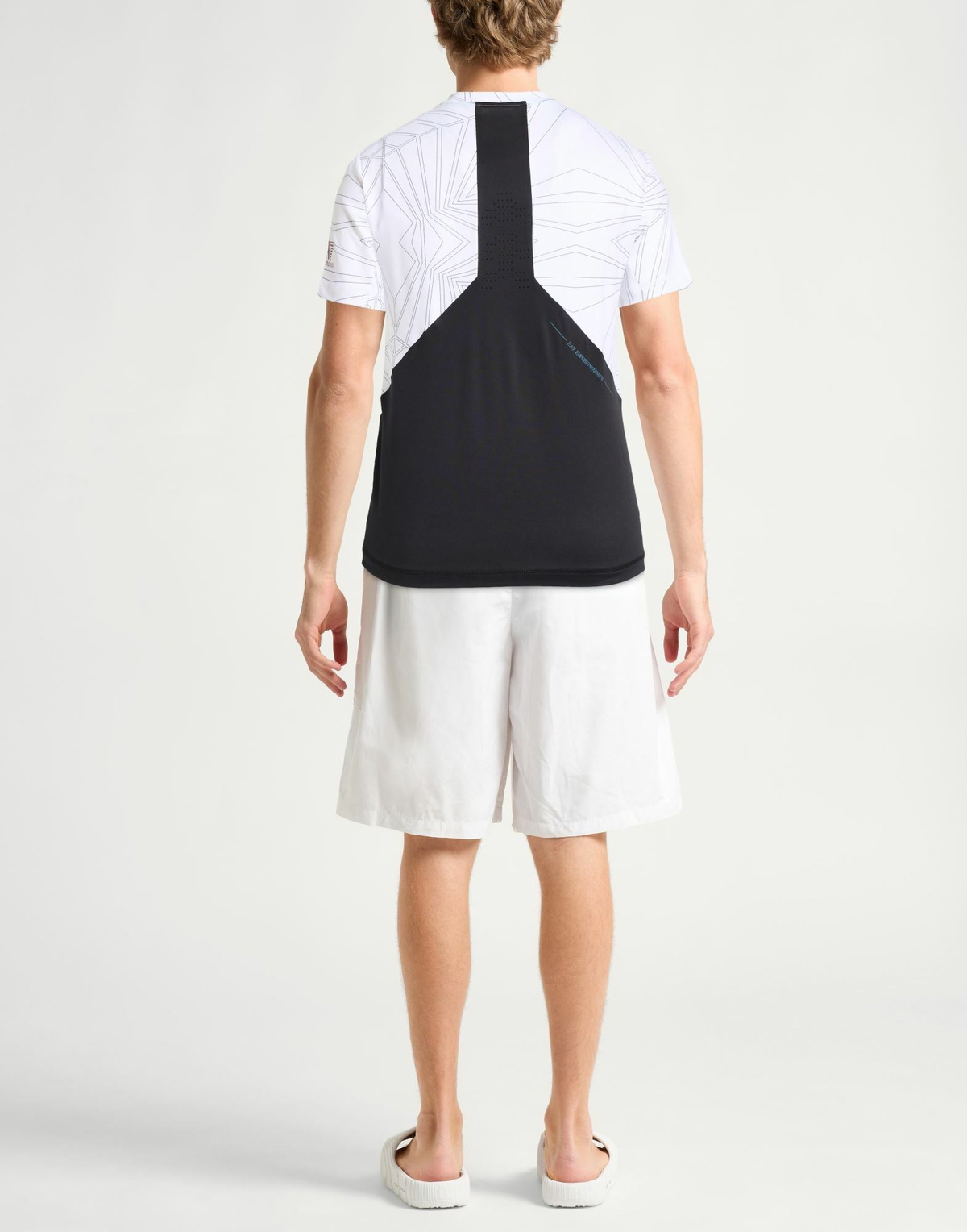 Ea7 Mens T-shirt in White