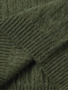Sid Mashburn - Cable-Knit Wool Sweater - Green