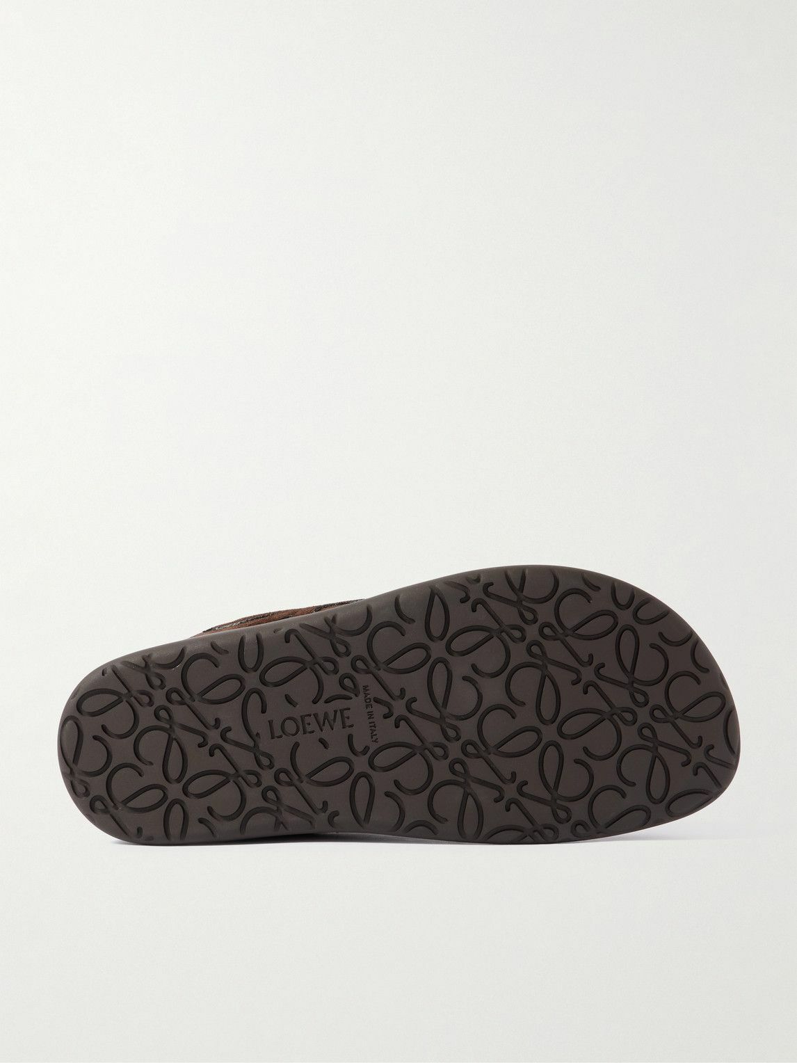 LOEWE - Jambo Suede Sneakers - Brown
