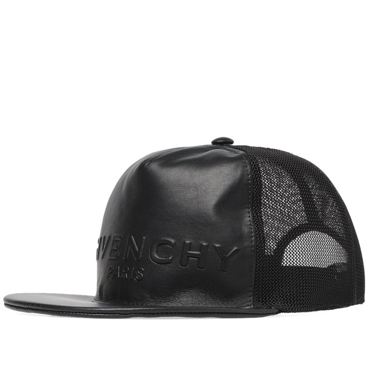 Photo: Givenchy Paris Embossed Logo Cap Black