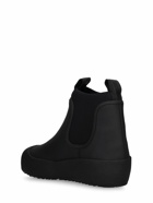 BALLY - 30mm Gadey Rubberized Leather Boots