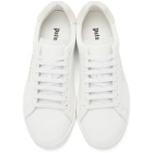 Palm Angels White and Off-White Palm One Sneakers