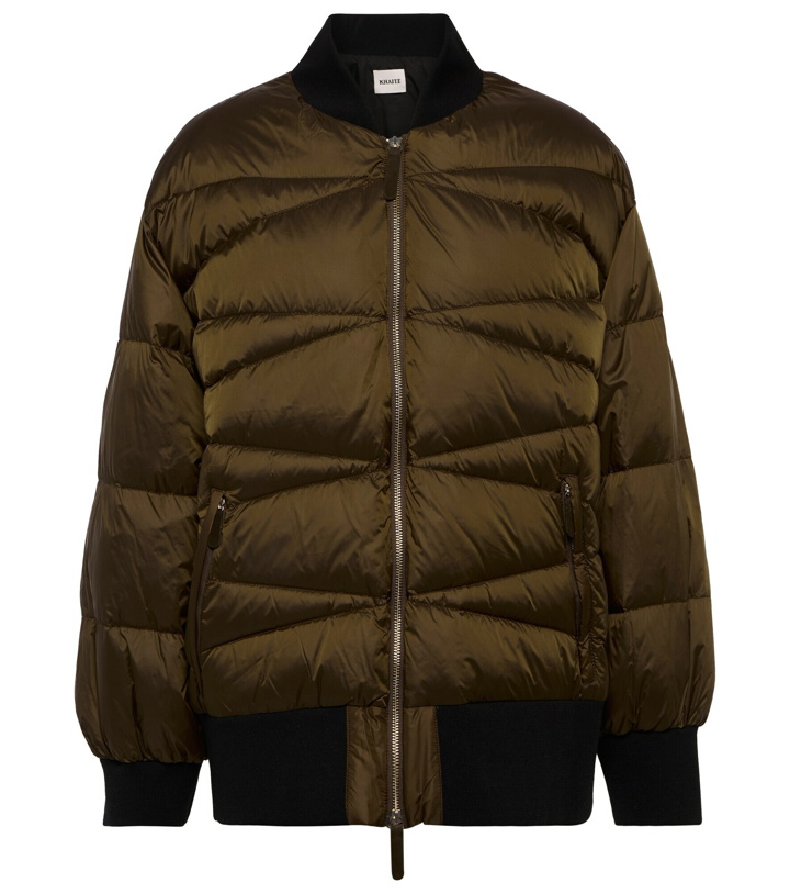 Photo: Khaite - Jackson down bomber jacket