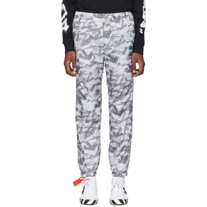 Photo: Off-White Grey All Over Arrows Lounge Pants