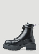 Michigan Lace Up Boots in Black