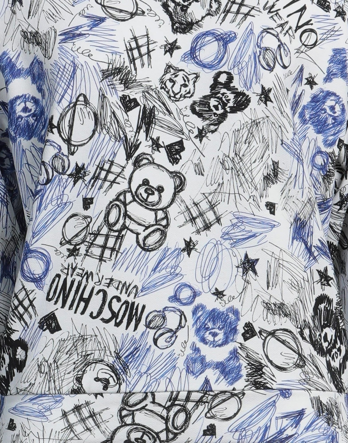 Moschino Womens Sweatshirt in White