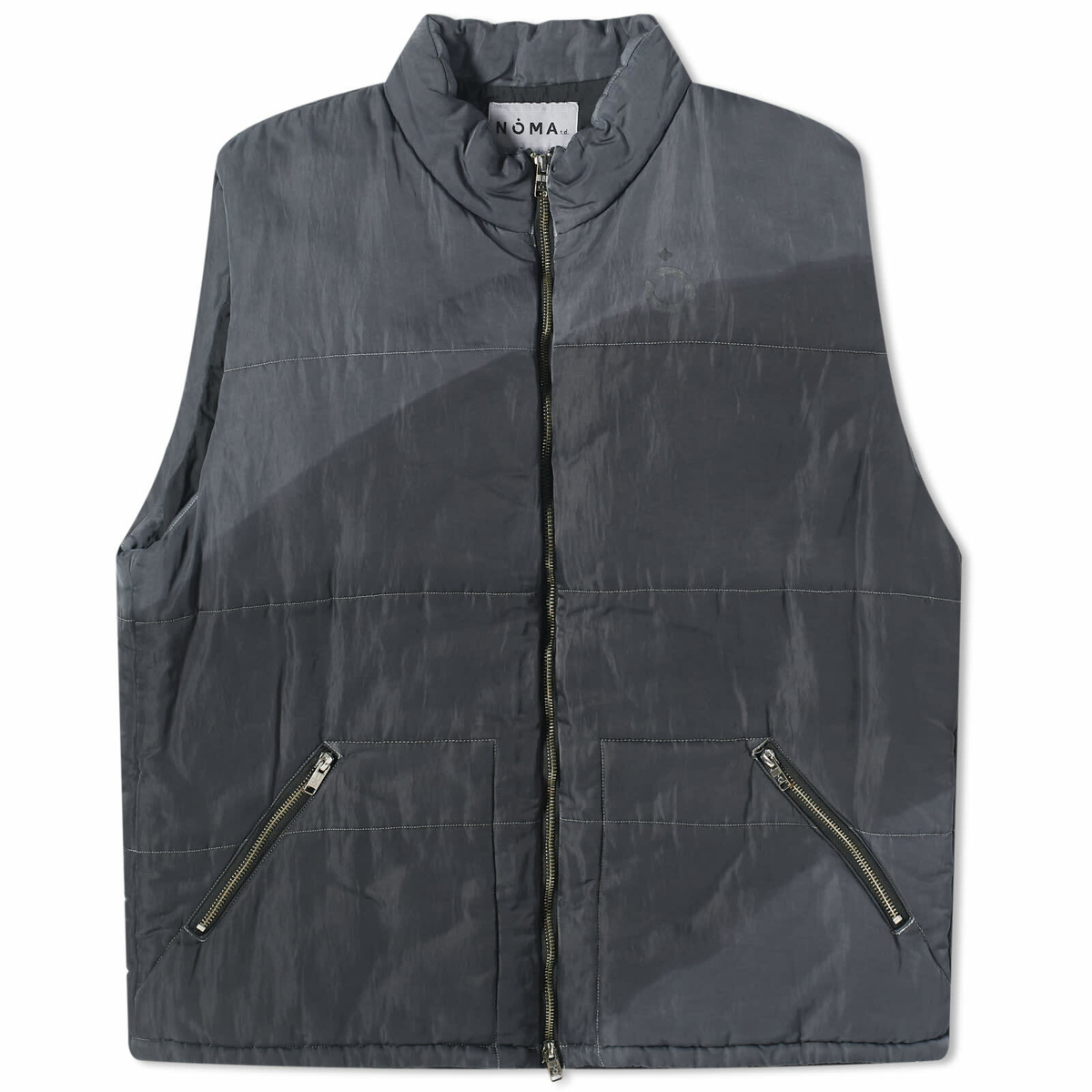 Noma t.d. Men's Nylon Knit Vest in Black NOMA t.d.