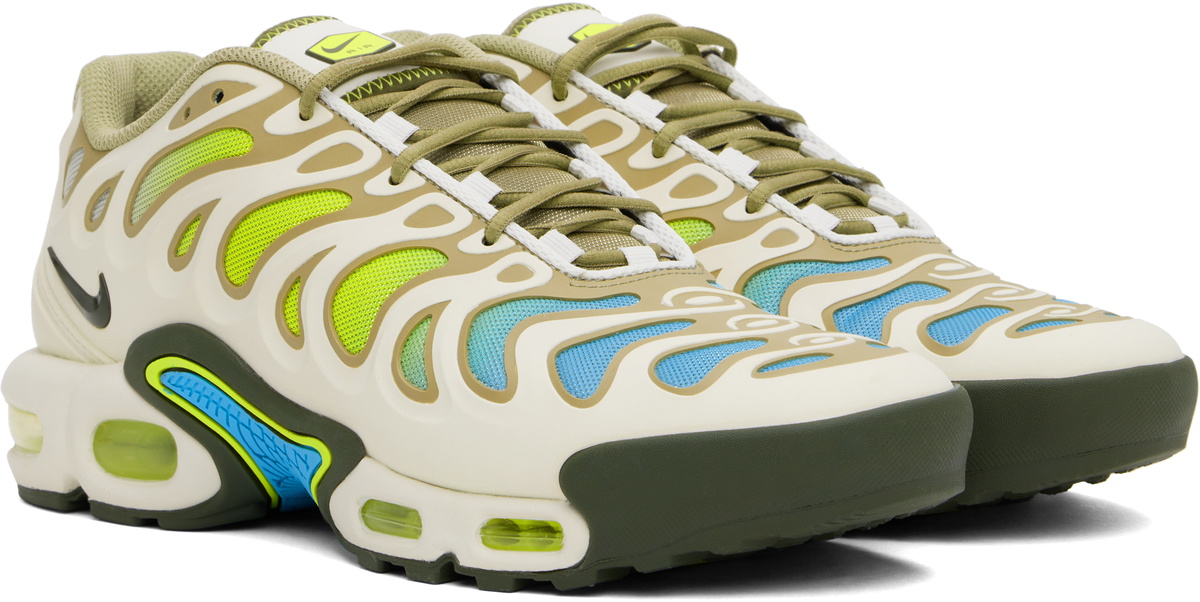 Nike Off-White & Khaki Air Max Plus Drift Sneakers Nike