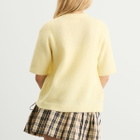 Samsøe Samsøe Women's Saanouria Short Sleeve Cardigan in Flan