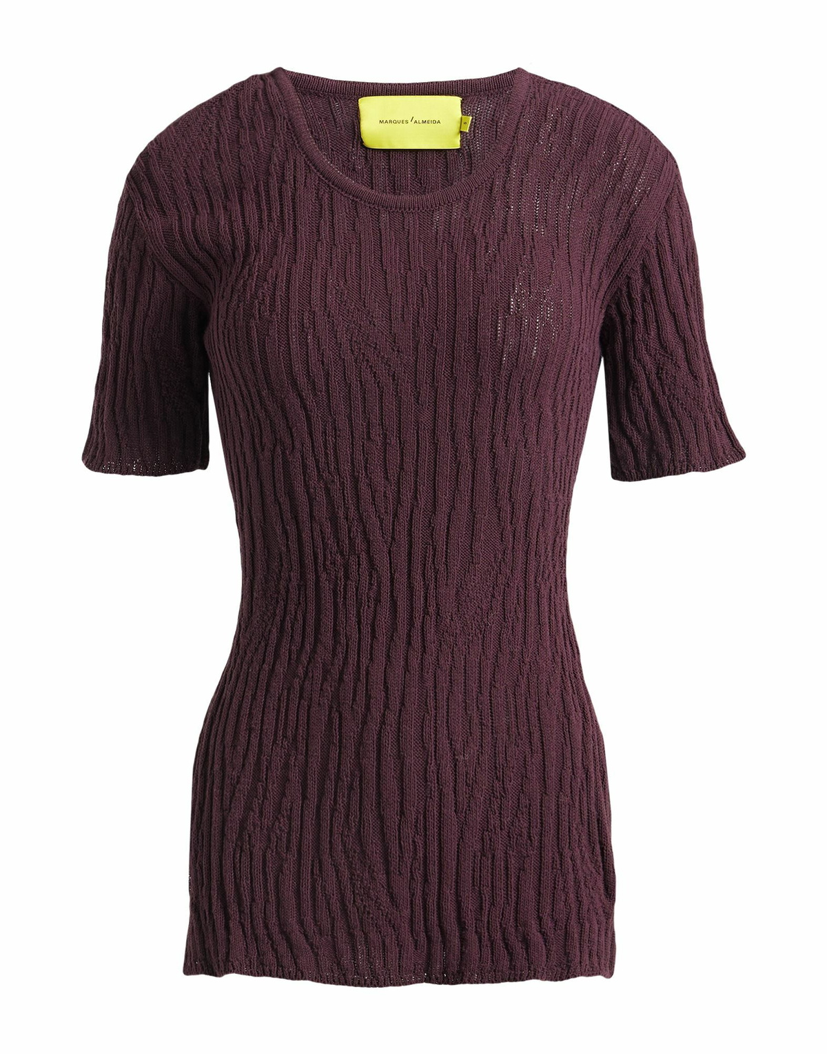 Marques' Almeida Womens Sweater Plum