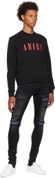 AMIRI Black Core Logo Sweatshirt