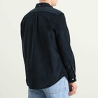 Portuguese Flannel Men's Lobo Button Down Corduroy Shirt in Navy