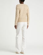 Manila Grace Womens Cardigan in Beige