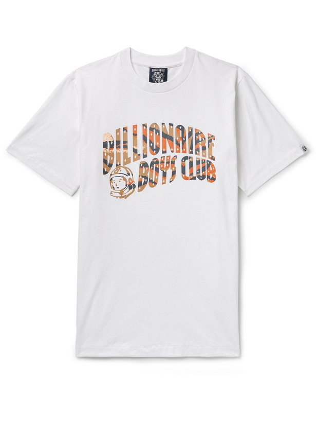 Photo: Billionaire Boys Club - Logo-Print Cotton-Jersey T-Shirt - White