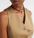 Max Mara Falla cotton vest