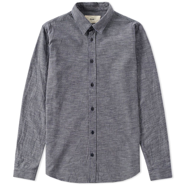 Photo: Folk Micro Stripe Shirt