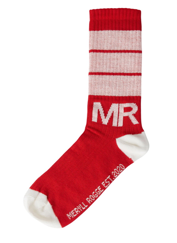 Photo: Meryll Rogge Logo Striped Socks